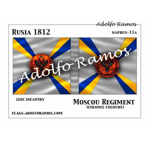 Moscou Regiment (Colonel colours)