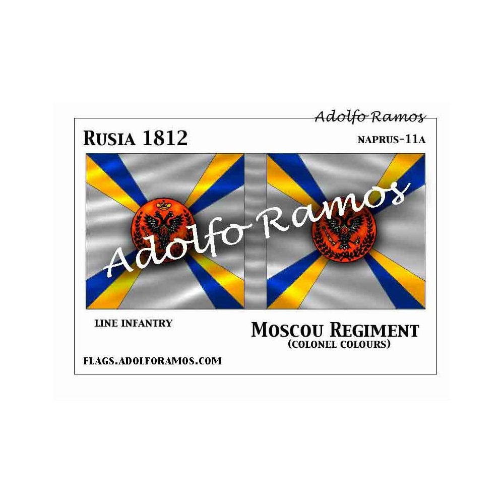 Moscou Regiment (Colonel colours)