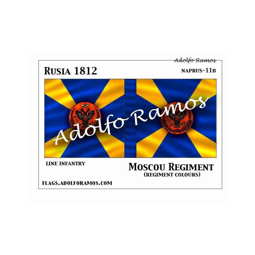 Moscou Regiment (Regiment colours)