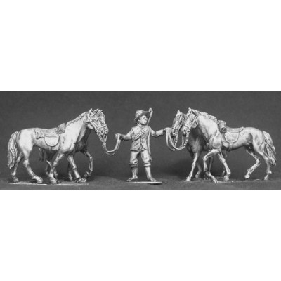 Native Horse horse holder and horses (4)