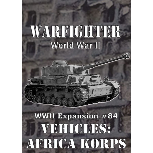 Warfighter North Africa Exp 84 Afrika Korps (Vehicles)