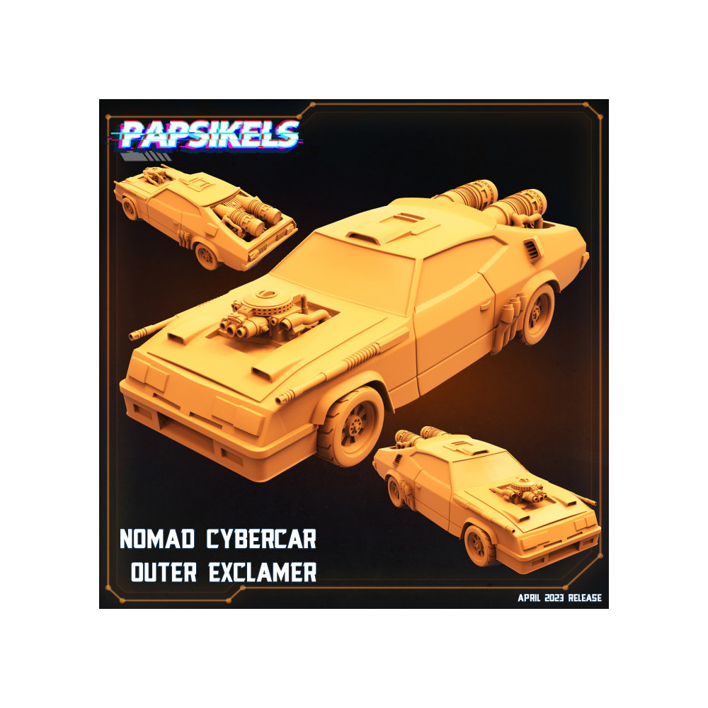 Nomad cybercar outer exclaimer