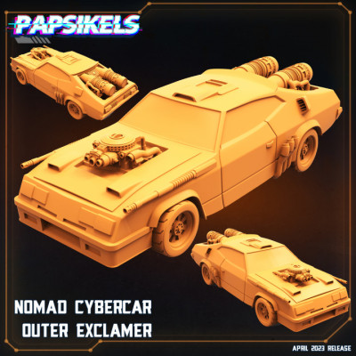 Nomad cybercar outer exclaimer