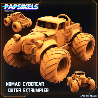 Nomad cybercar outer extrumpler