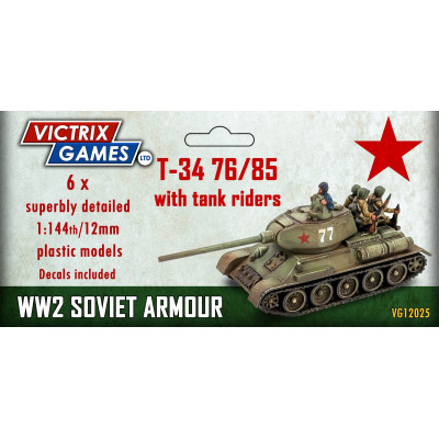 12mm Soviet T34 76/85