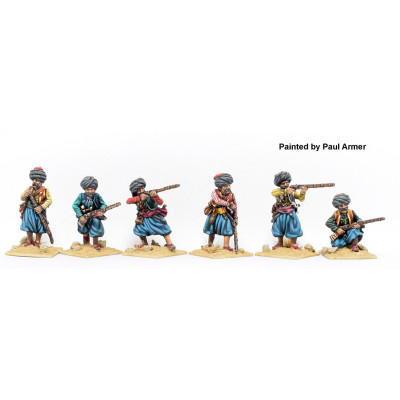 Janissaries in campaign dress, skirmishing