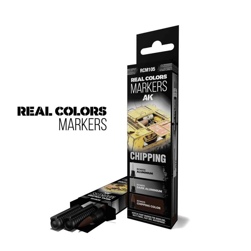 Chipping - Set 3 R C Markers