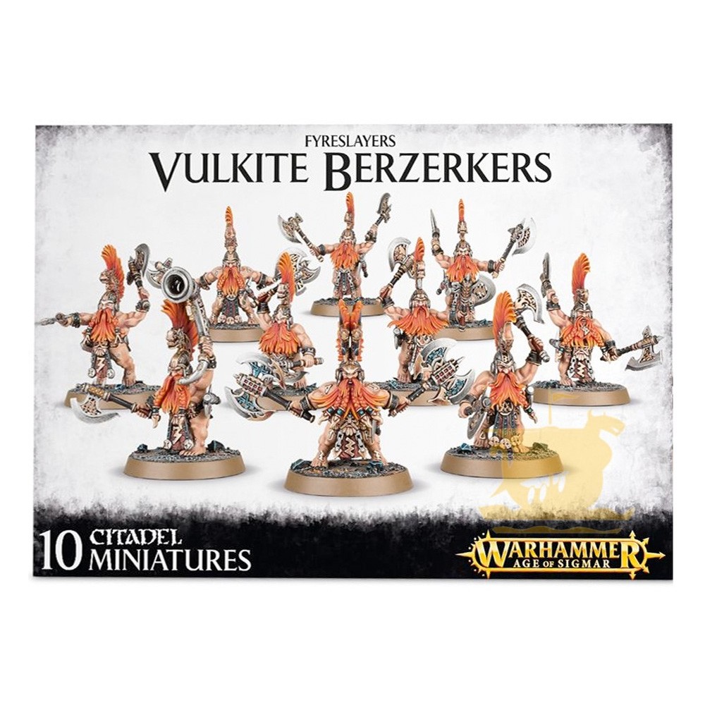 Fyreslayers Vulkite Berzerkers