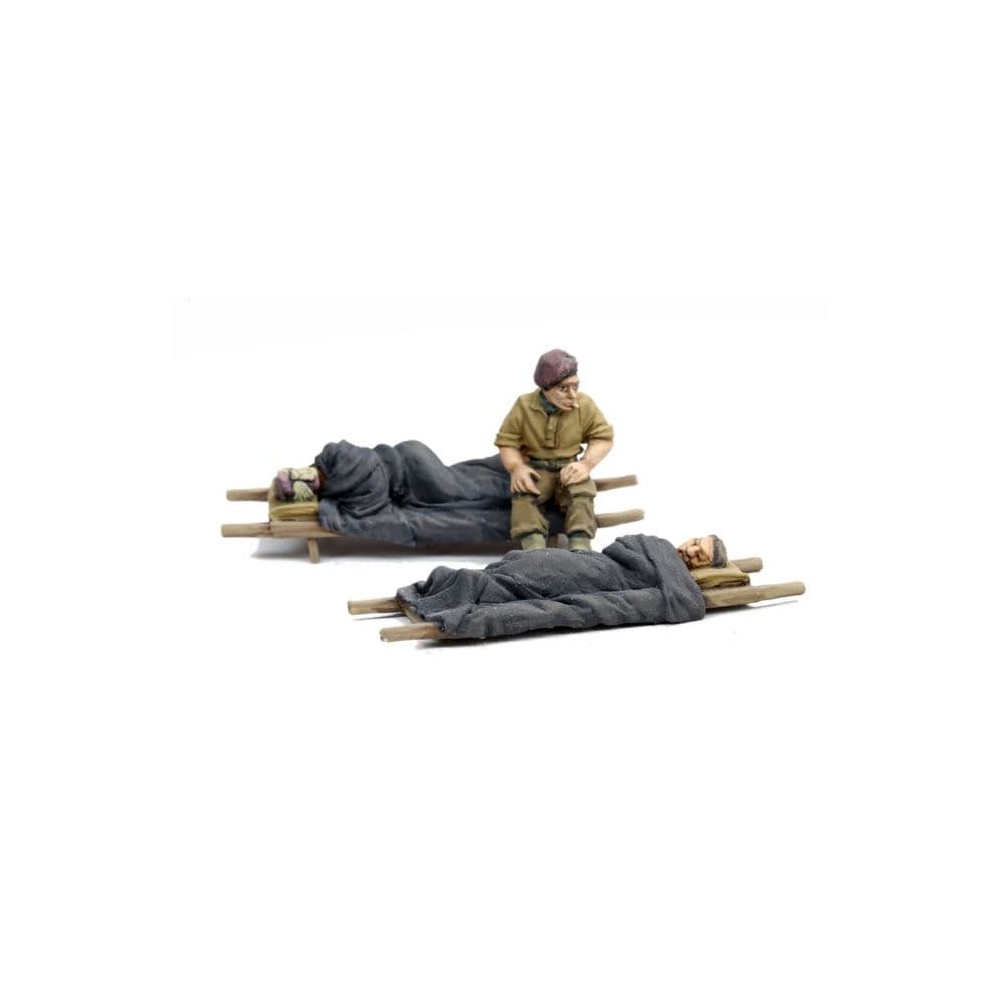 British Airborne stretcher-bearers