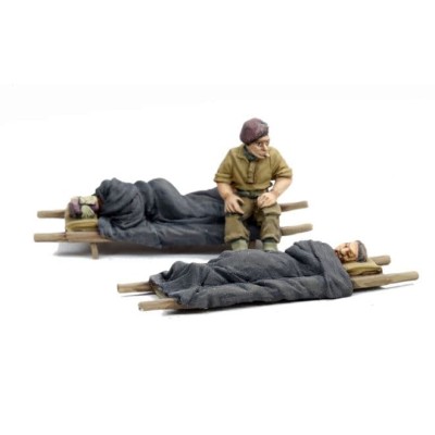 British Airborne stretcher-bearers