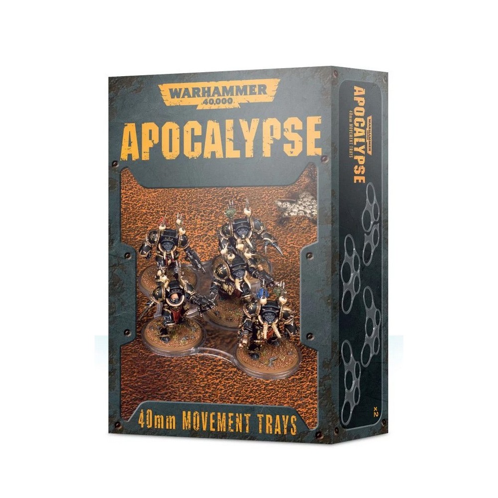 Wh40k Apocalypse Movement Trays (40mm)