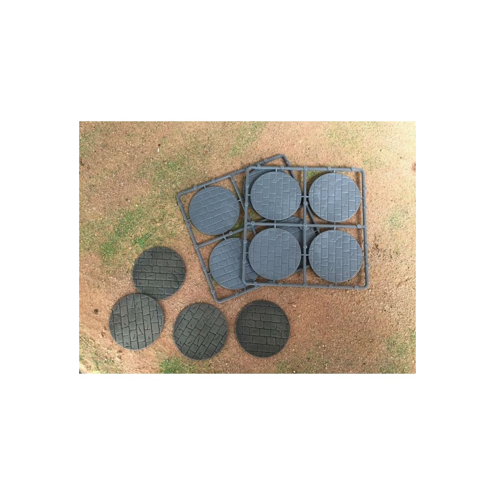 60mm Diameter Paved Effect Bases