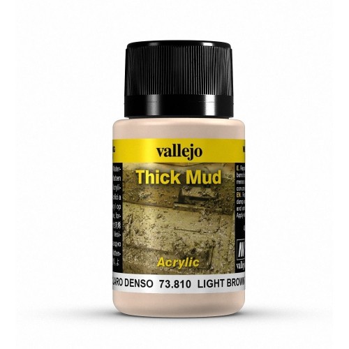 Barro claro denso light brown thick mud 40ml