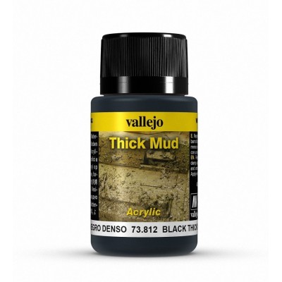 Barro negro denso black thick mud 40ml