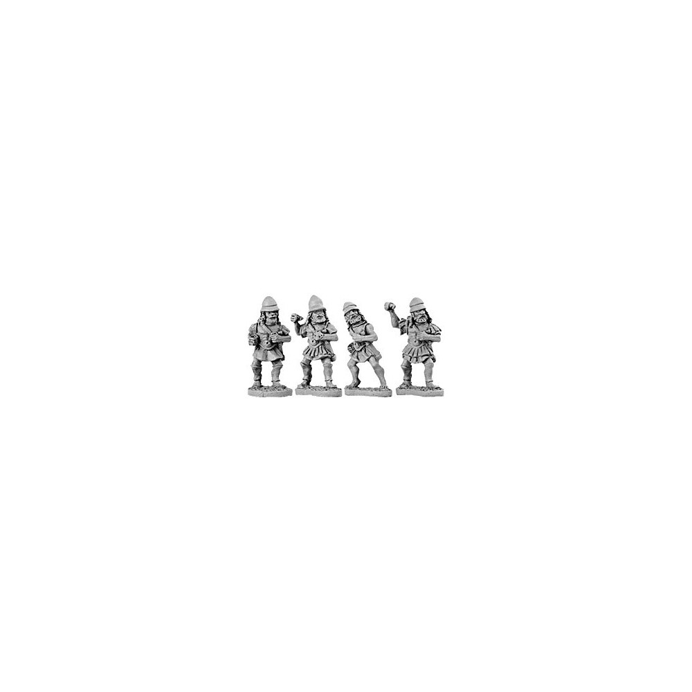 Later Spartan Hoplites in Metal Cuirass