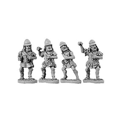 Later Spartan Hoplites in Metal Cuirass