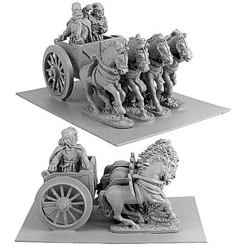 Persian General in FourHorsed Chariot