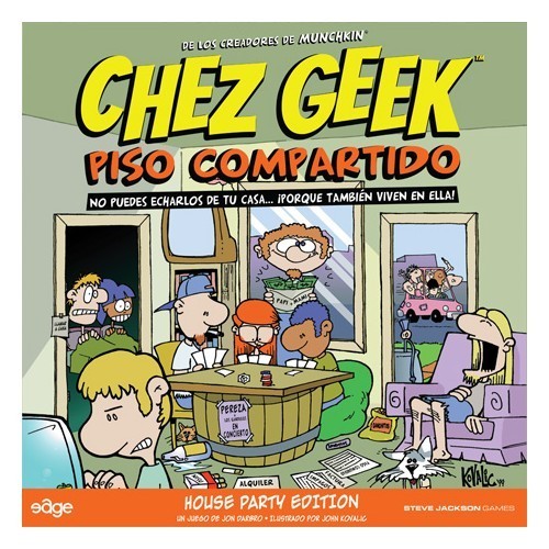 Chez Geek: Piso compartido