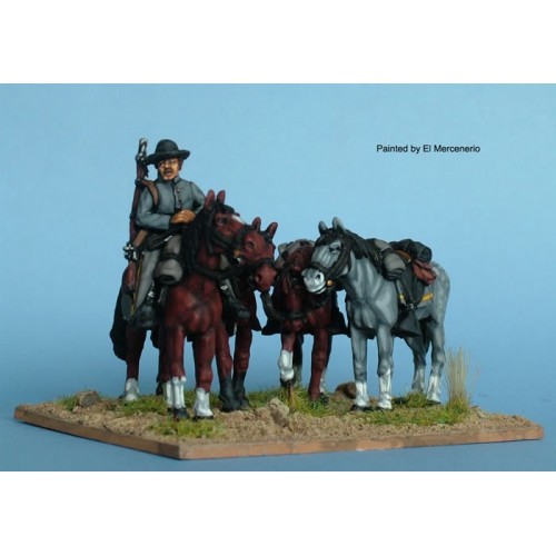 Confederate horse holder