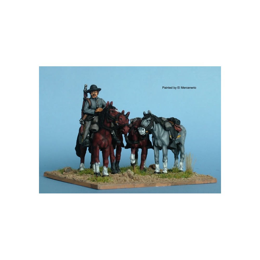 Confederate horse holder