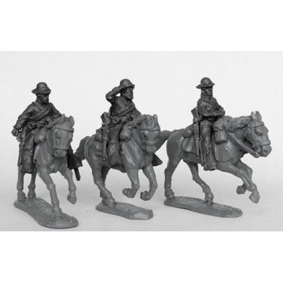 Union cavalry in Whipple cap-hats