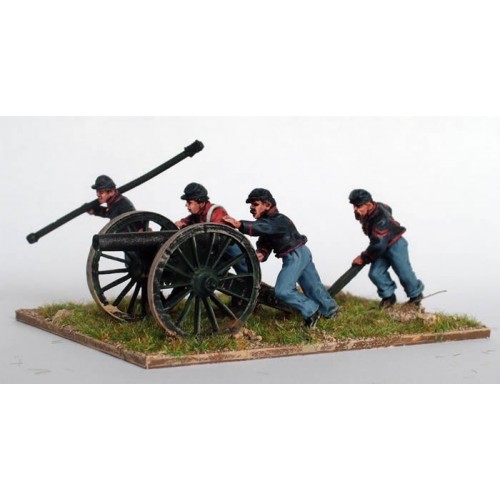 Union Artillery running up piece