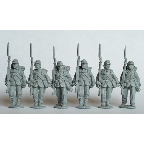 Union Infantry in sack coats