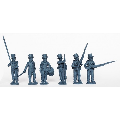 Infantry command standing