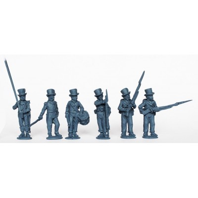 Infantry command standing