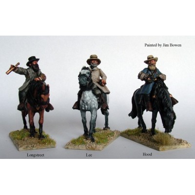 Confederate Mounted Commanders