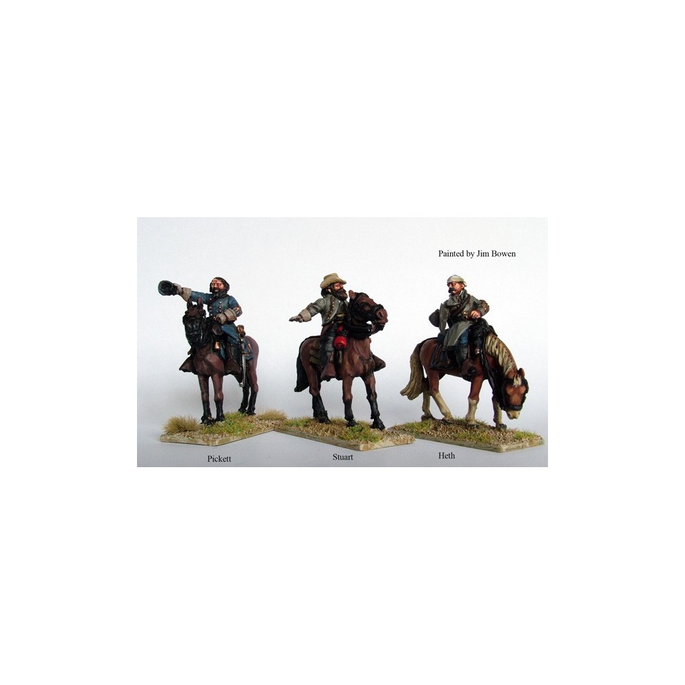 Confederate Mounted Commanders