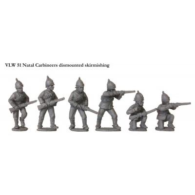 Natal Carbineers dismounted skirmishing