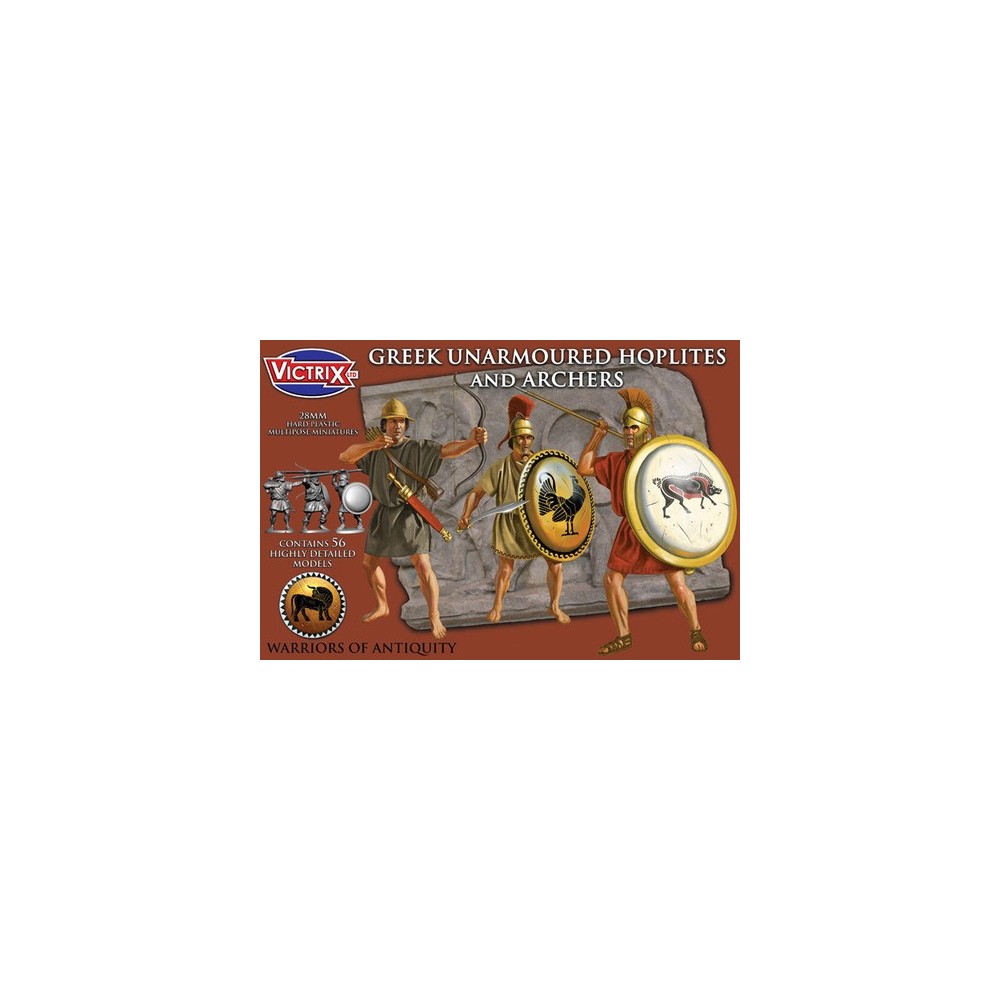 Greek Unarmoured Hoplites and Archers