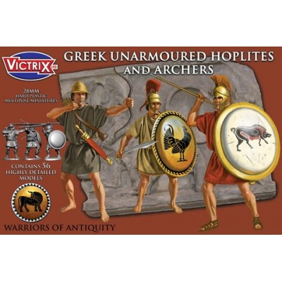 Greek Unarmoured Hoplites and Archers