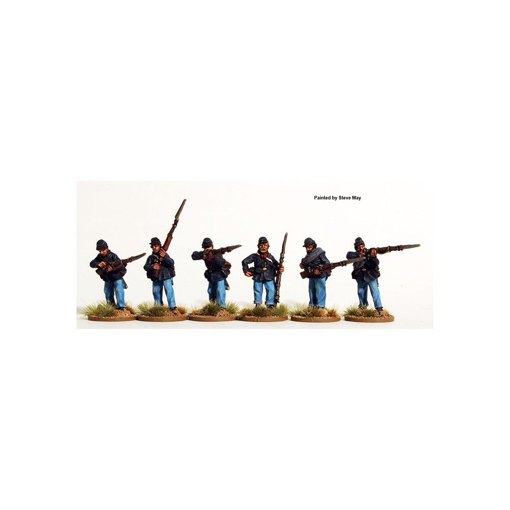 Union Infantry firing line