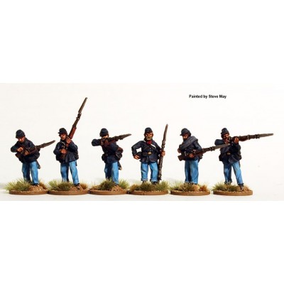 Union Infantry firing line