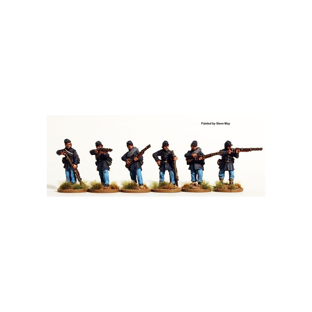 Union Infantry firing line