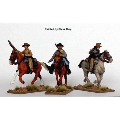 Confederate Cavalry with rifles galloping