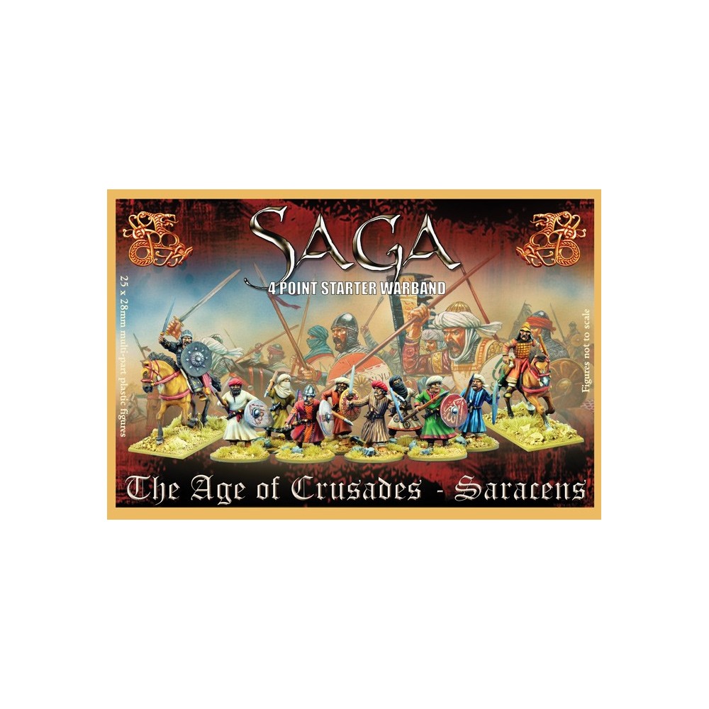 Plastic Saracen SAGA Starter Warband (4 points)