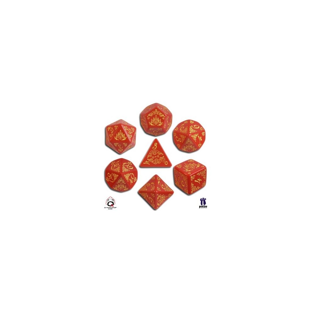 Pathfinder Curse of the Crimson Throne Dice (7)