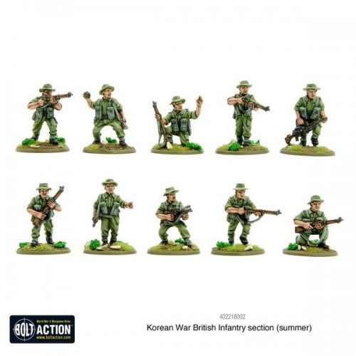 Korean War British Infantry Section (summer)