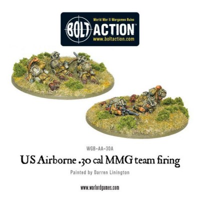 US Airborne 30cal teams (random team- 2 variants)