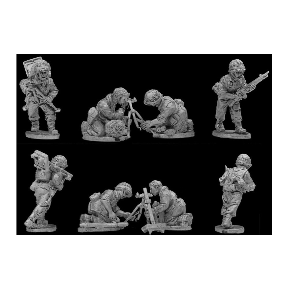 Paratroopers 60mm mortar teams