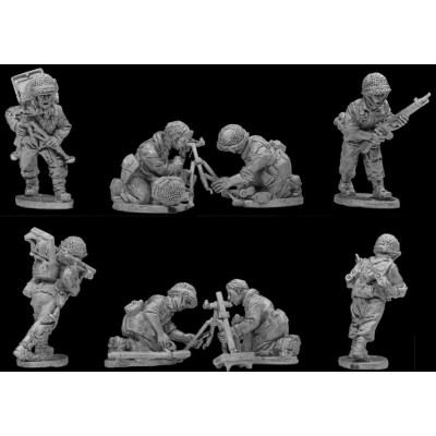 Paratroopers 60mm mortar teams