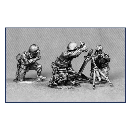 81mm Mortar and crew