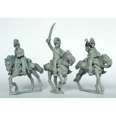 British Legion cavalry command charging