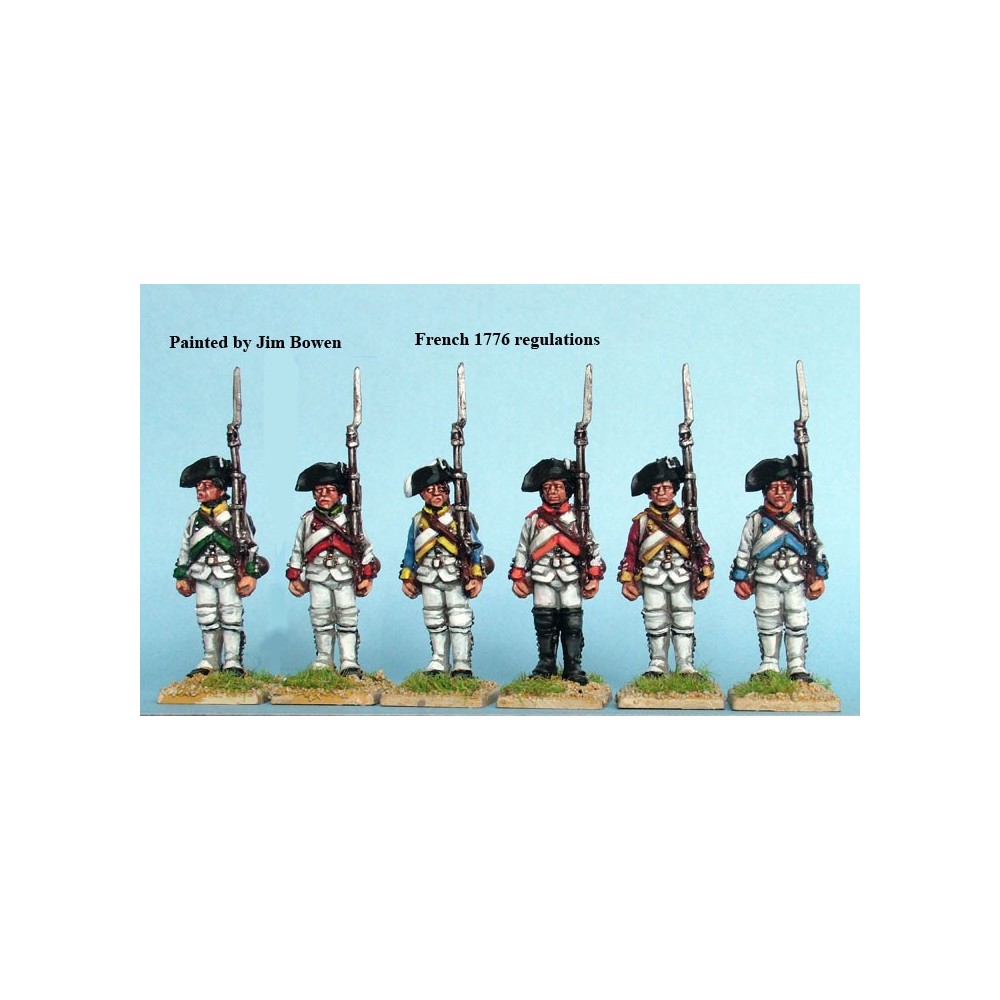 French Fusiliers standing