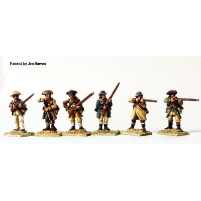 Northern Militia  firing line