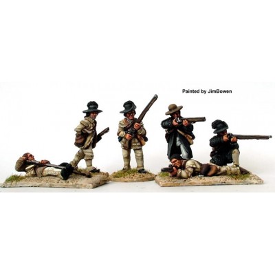 American Riflemen Riflemen skirmishing